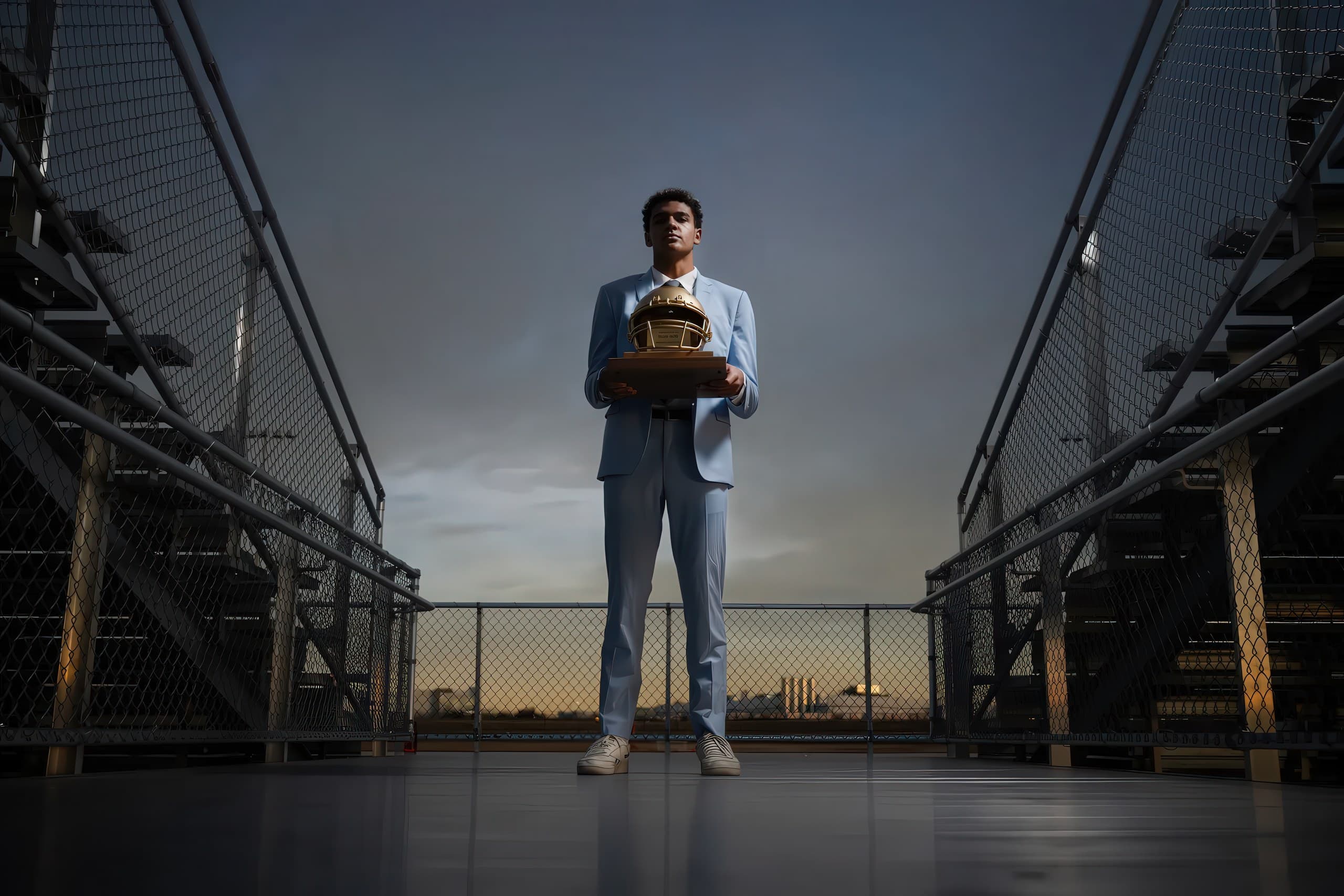 Elian Oliva - 2025 Gold Helmet Award Winner