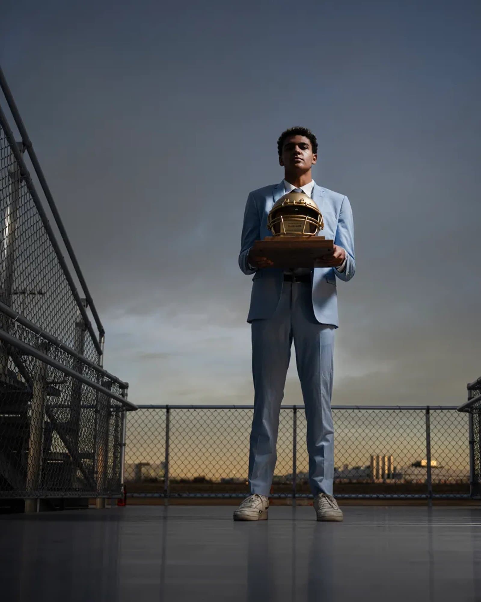 Elian Oliva - 2025 Gold Helmet Award Winner