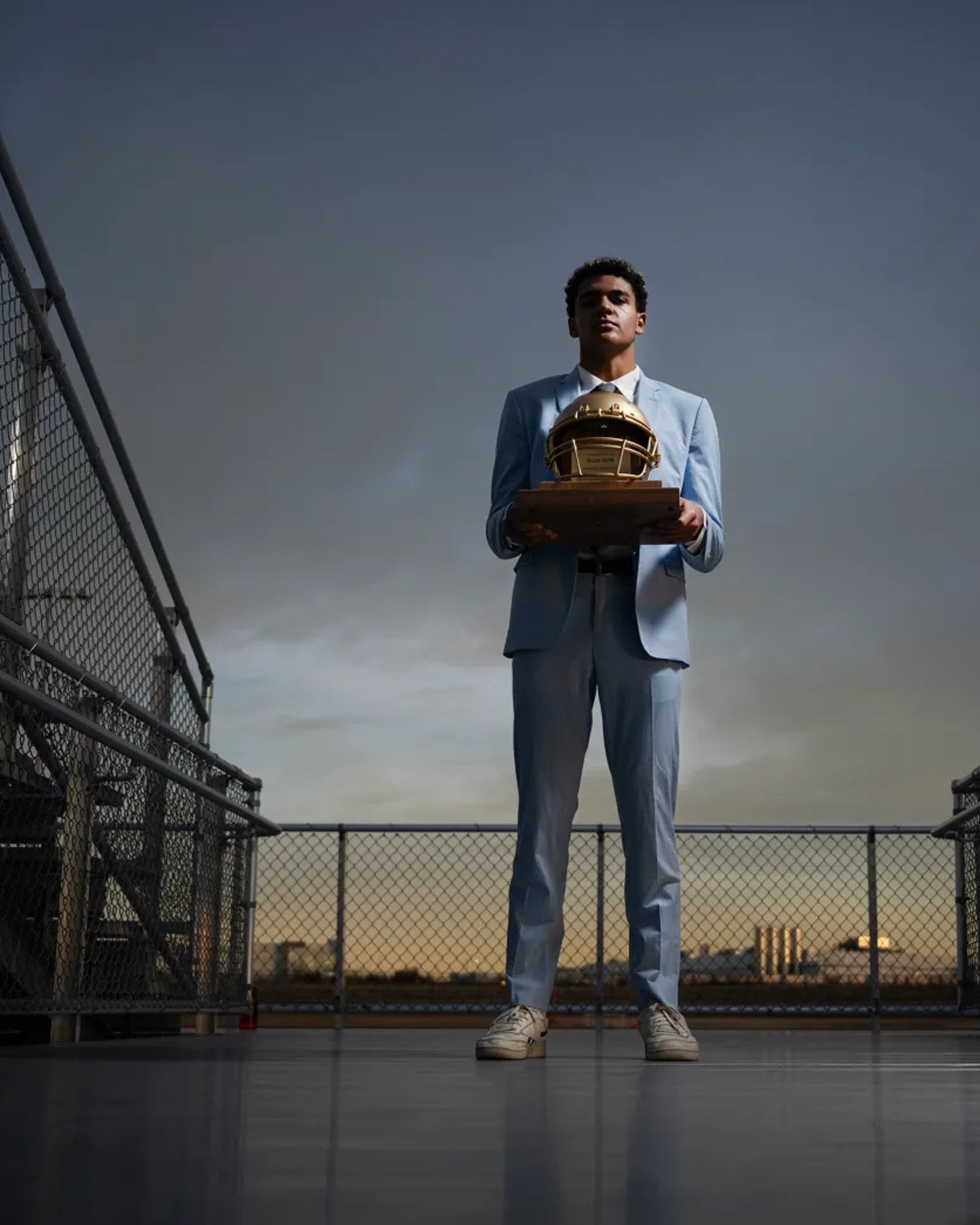 Elian Oliva - 2025 Gold Helmet Award Winner